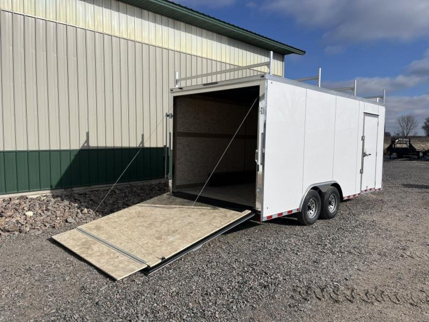 New 2025 8.5'x18'x7' Cross Alpha - Construction Enclosed Trailer