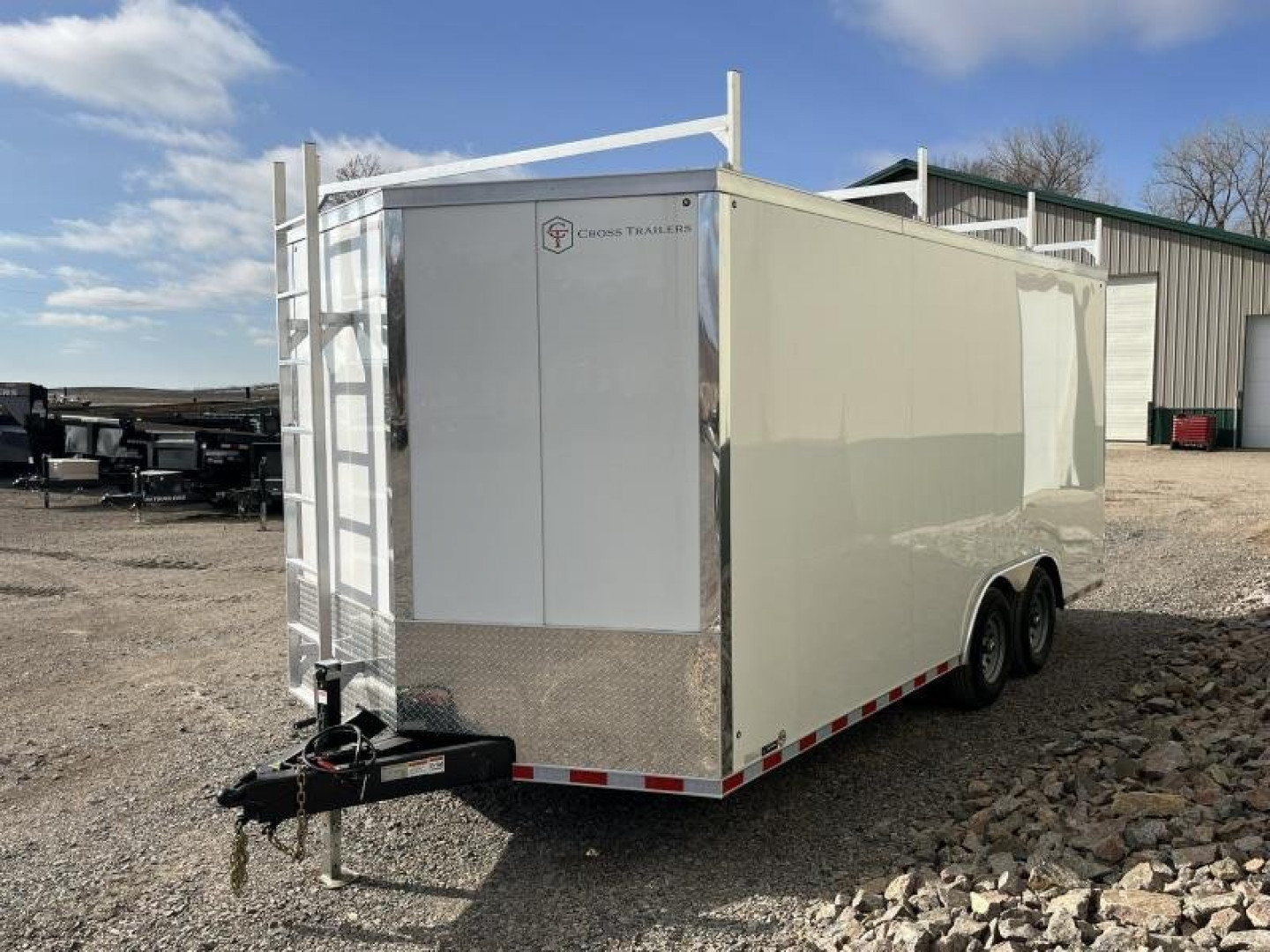 New 2025 8.5'x18'x7' Cross Alpha - Construction Enclosed Trailer
