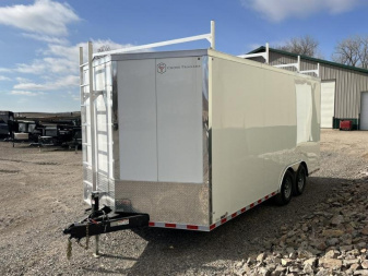 New 2025 8.5'x18'x7' Cross Alpha - Construction Enclosed Trailer