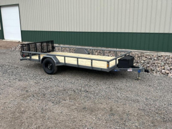 New 2025 Diamond C PSA135 - 77 x12' Utility Trailer