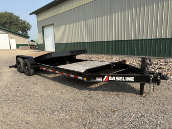 New 2025 22' Diamond C Baseline HTL207 Tilt Trailer