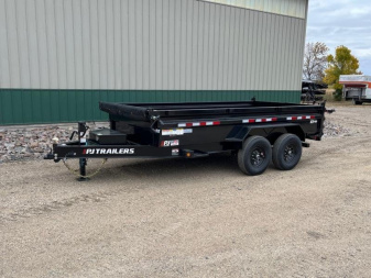 New 2025 PJ 14' x 83  14k Low-Pro Dump Trailer