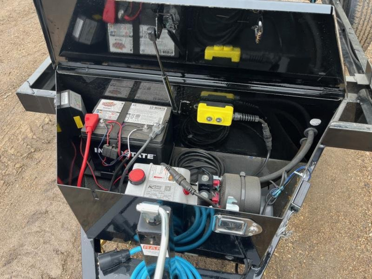 New 2025 PJ 8'x60" Single Axle Dump Trailer