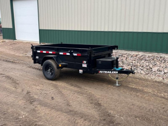 New 2025 PJ 8'x60  Single Axle Dump Trailer