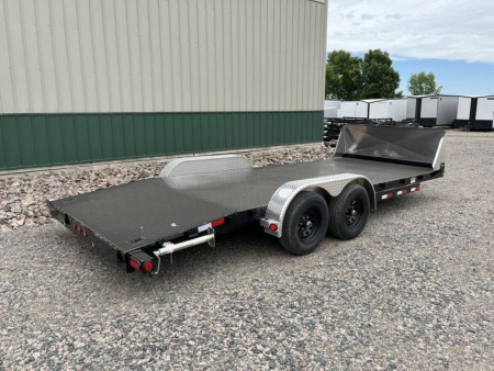 New 2024 20' 10k PJ Steel Deck Carhauler Trailer