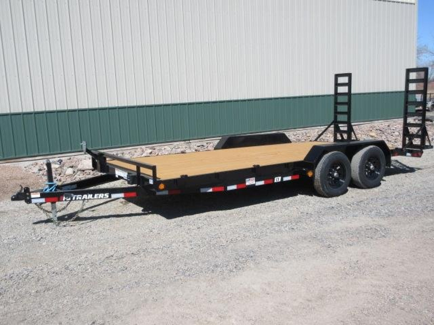 New 2024 PJ 18'x5" Channel Equipment Trailer