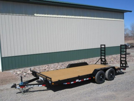 New 2024 PJ 18'x5" Channel Equipment Trailer
