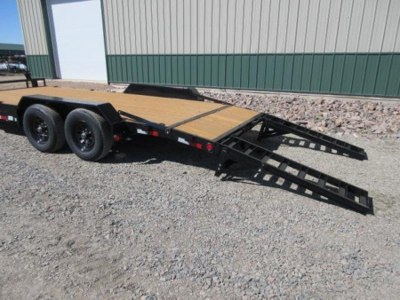 New 2024 PJ 18'x5" Channel Equipment Trailer