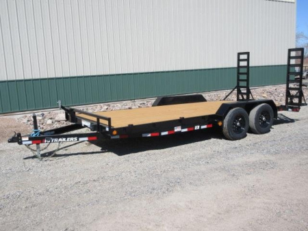 New 2024 PJ 18'x5" Channel Equipment Trailer