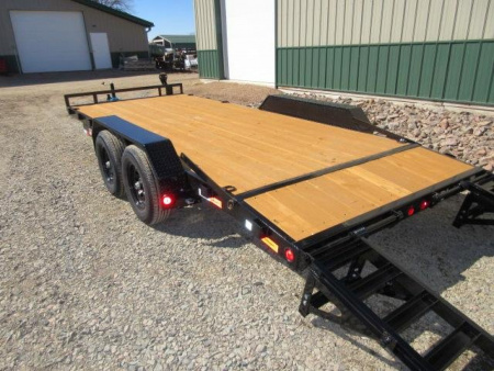 New 2024 PJ 18'x5" Channel Equipment Trailer