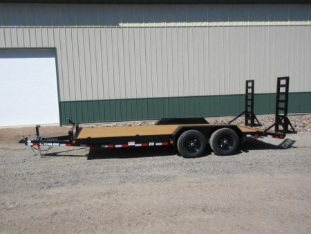 New 2024 PJ 18'x5" Channel Equipment Trailer