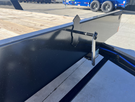 New NEW 2026 Double A 20’ flatbed Equipment Trailer 2-5200 lb axles=10K, dovetail, Slide In Ramps