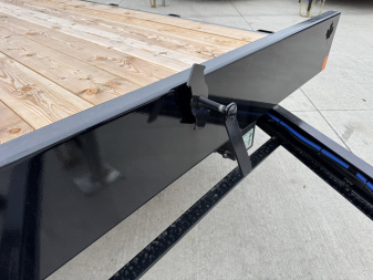 New NEW 2026 Double A 20’ flatbed Equipment Trailer 2-5200 lb axles=10K, dovetail, Slide In Ramps
