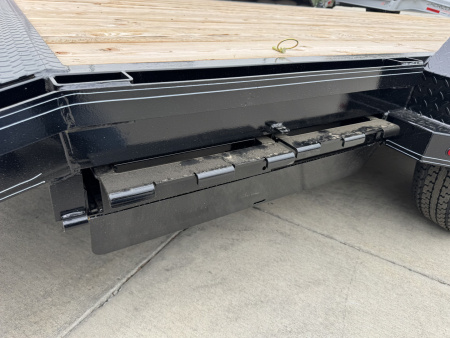 New NEW 2026 Double A 20’ flatbed Equipment Trailer 2-7000 lb axles=14K, dovetail, Slide In Ramps