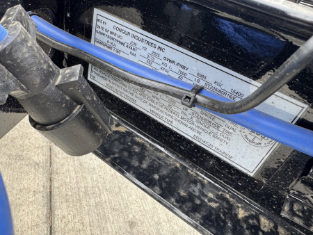 New NEW 2026 Double A 20’ flatbed Equipment Trailer 2-7000 lb axles=14K, dovetail, Slide In Ramps