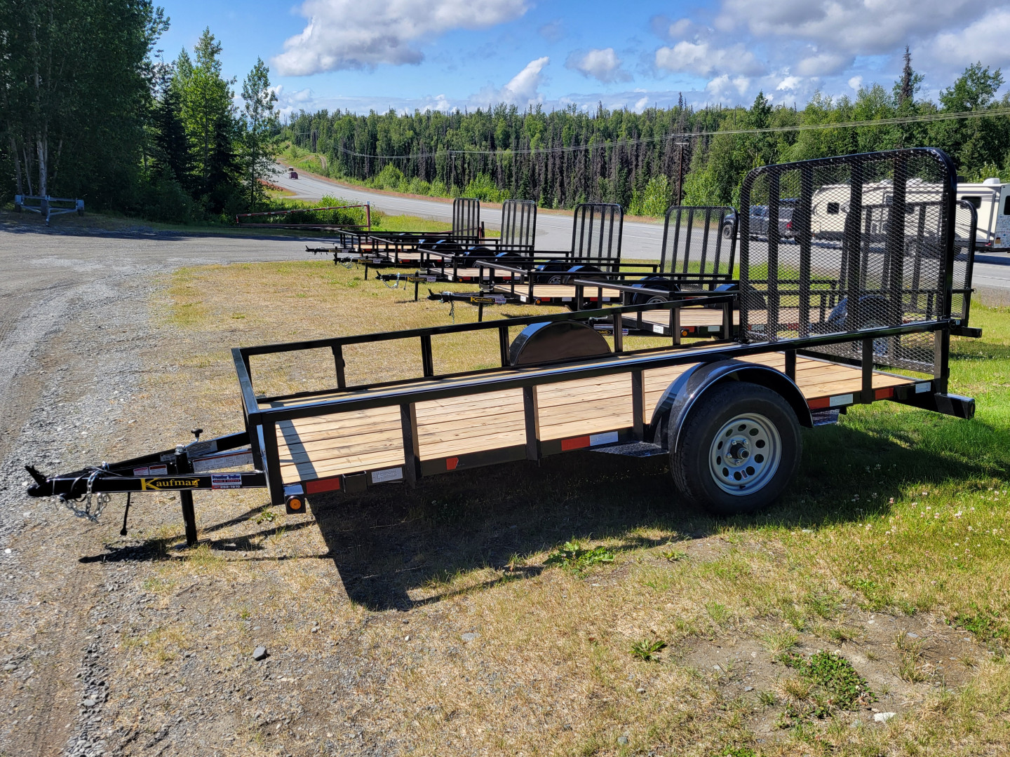 New 2025 Kaufman Trailers 12' Utility Trailer