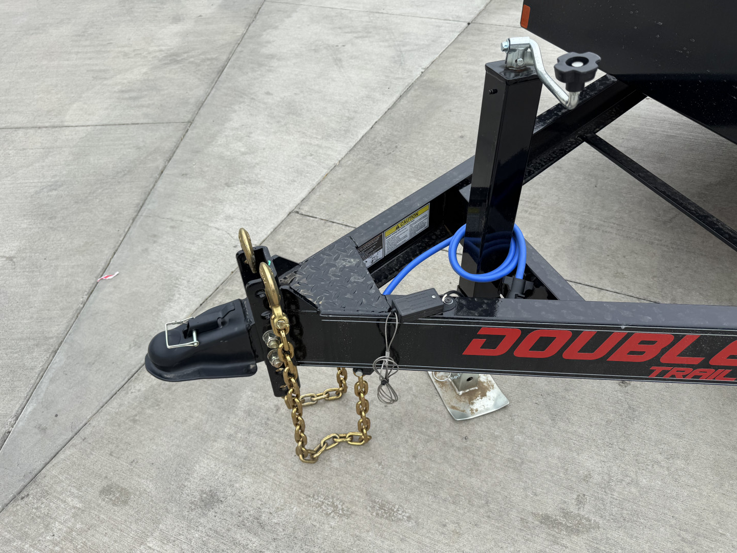 New NEW 2026 Double A 18’ flatbed Equipment Trailer 2-7000 lb axles=14K, dovetail, Slide In Ramps