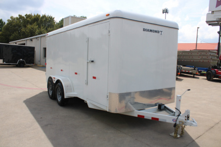 New 2025 Diamond T 7'X16' C6 Cargo / Enclosed Trailer