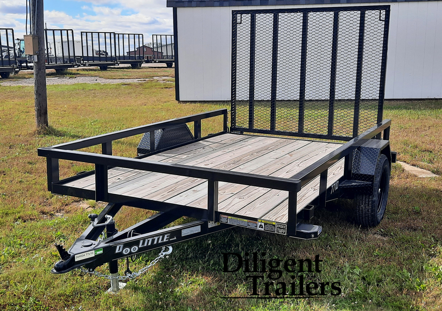New 2025 Doolittle Trailers 77" x10' Utility Trailer