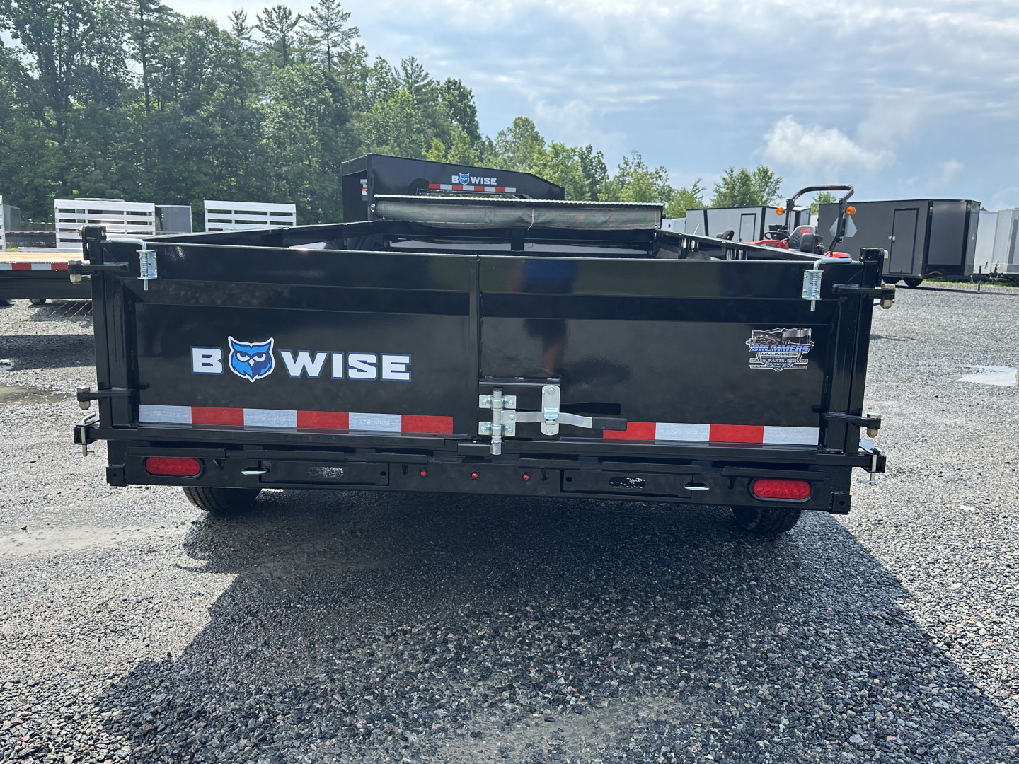 New 2026 BWISE DT714LP-LE-14 Dump Trailer