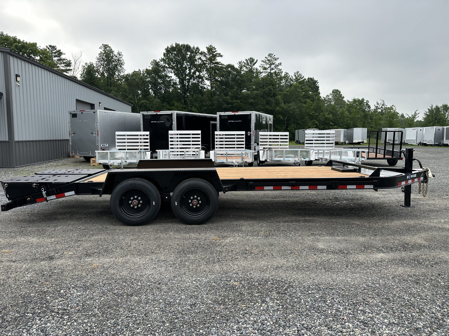 New 2026 BWISE EF20-16-HD Equipment Trailer