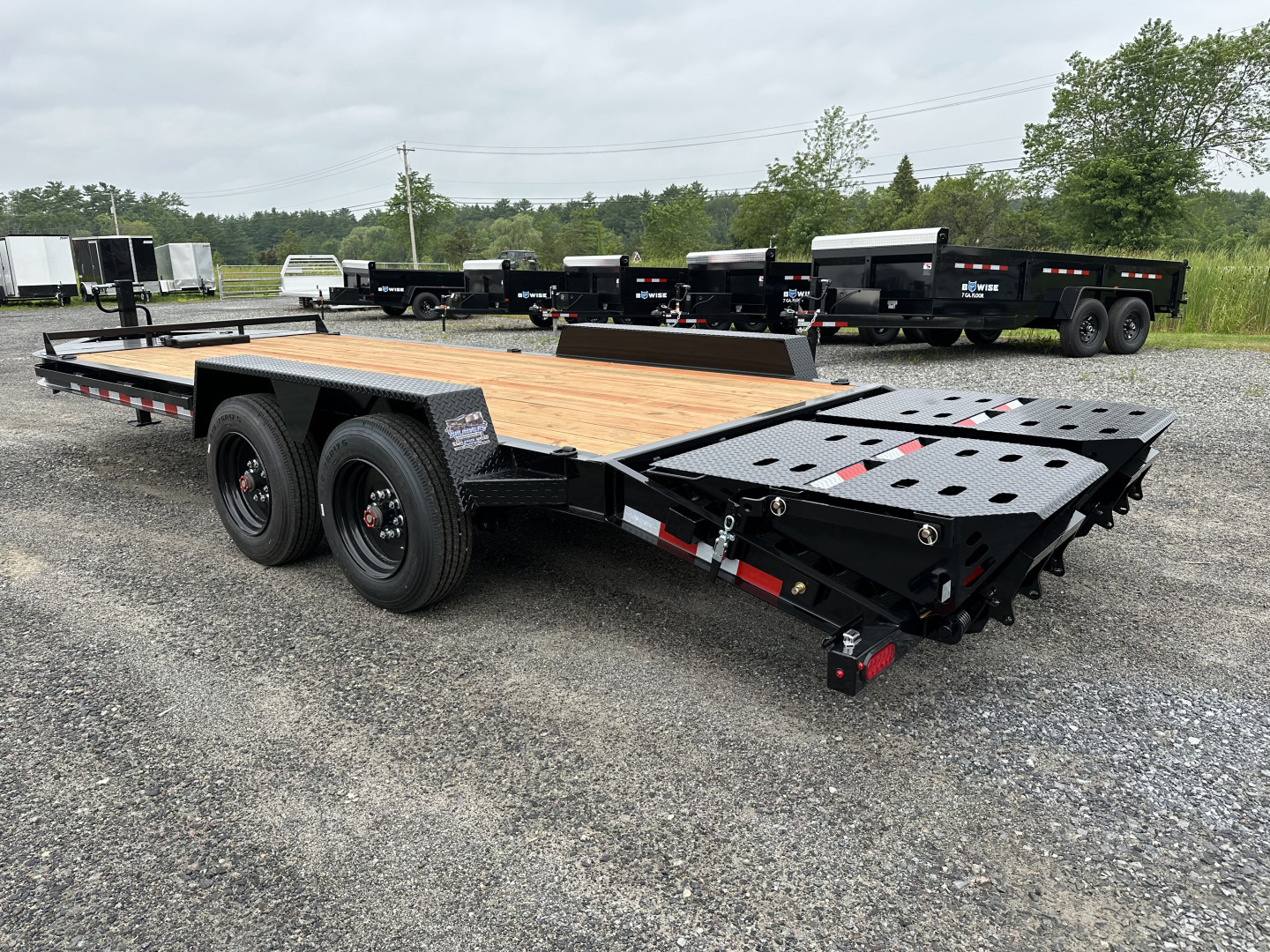 New 2026 BWISE EF20-16-HD Equipment Trailer