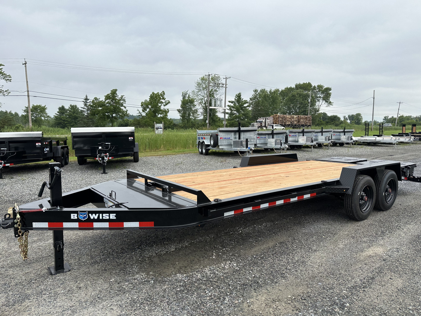 New 2026 BWISE EF20-16-HD Equipment Trailer