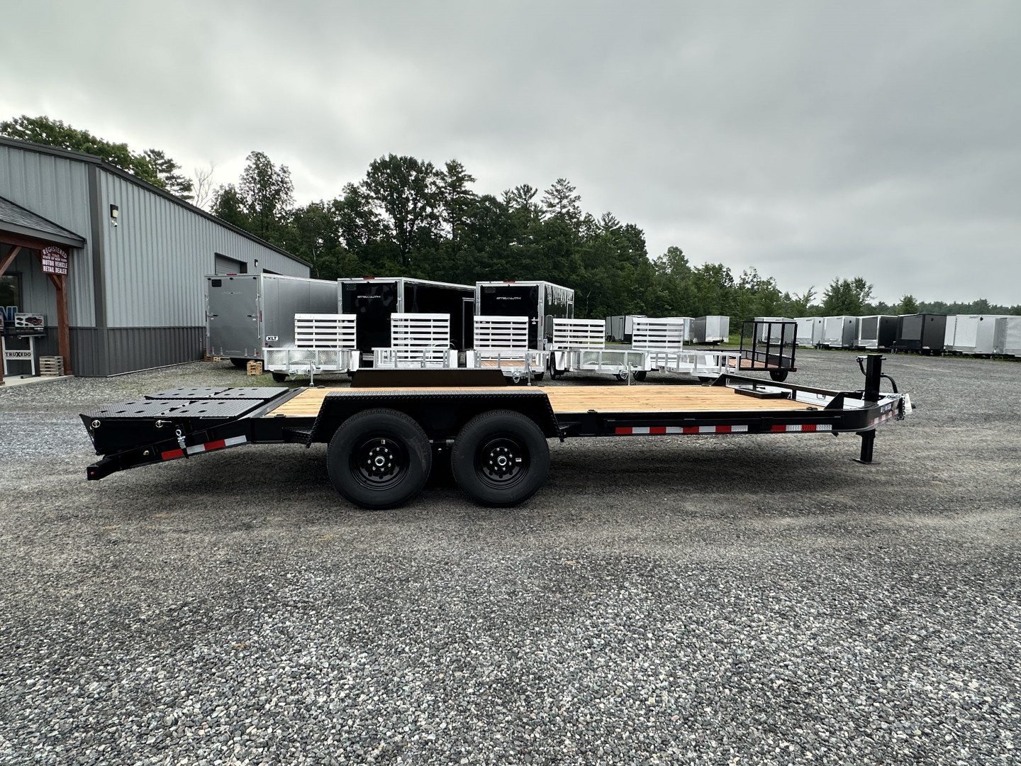 New 2026 BWISE EF20-14 HD Equipment Trailer