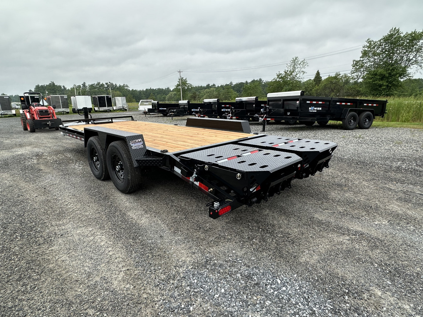 New 2026 BWISE EF20-14 HD Equipment Trailer