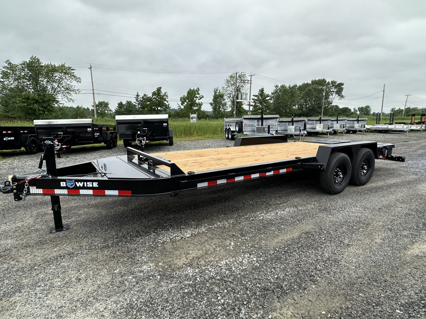 New 2026 BWISE EF20-14 HD Equipment Trailer