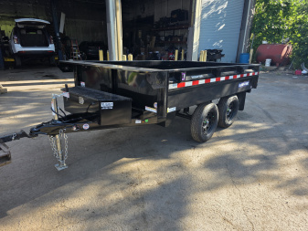 New 2025 Sure-Trac 6X10 7K DECKOVER Dump Trailer