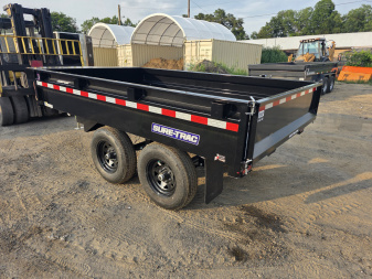 New 2025 Sure-Trac 6X10 10K - DECKOVER Dump Trailer