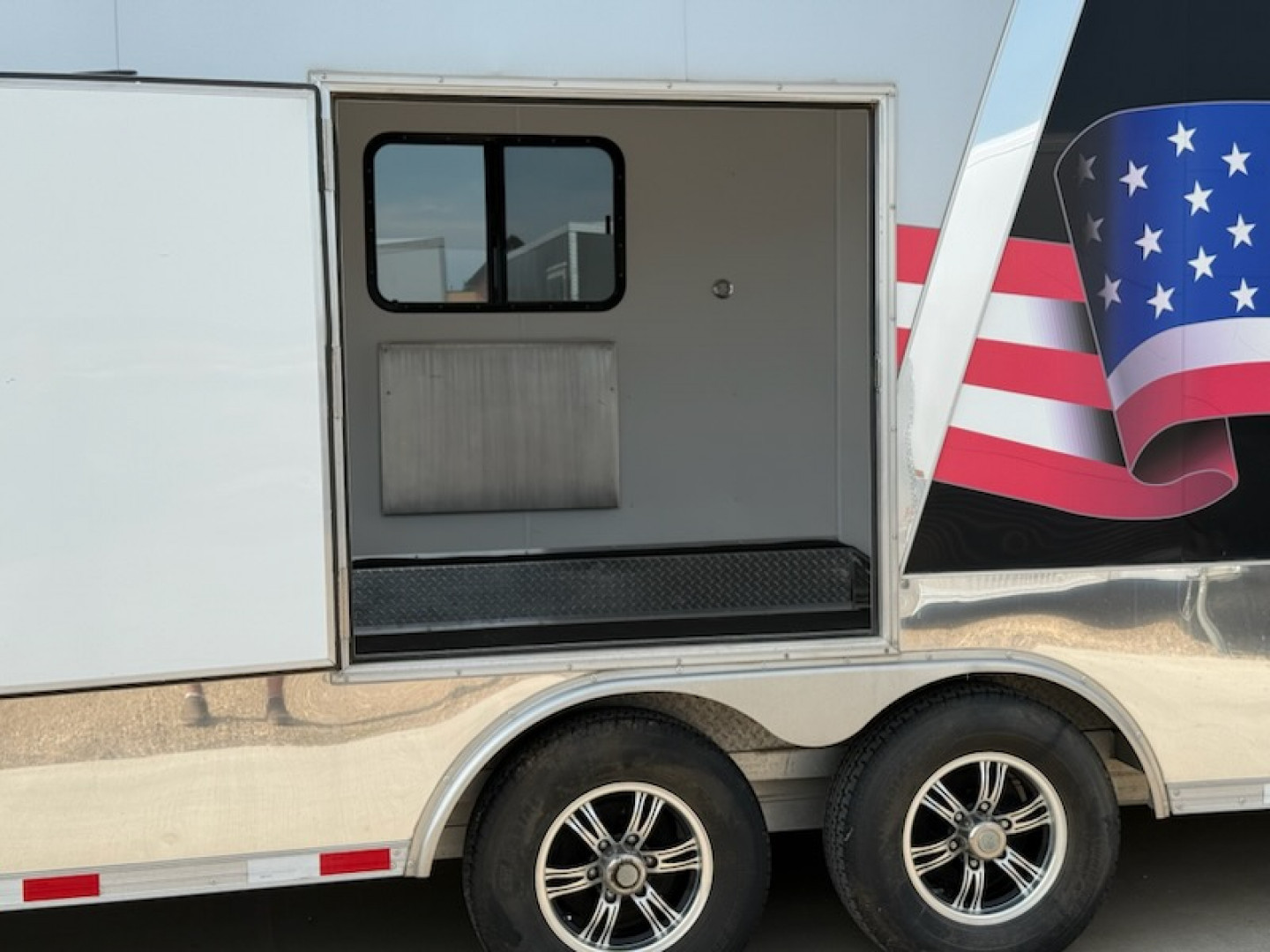 Used 2015 Mission MFS8.5X22 ALL SPORT Snowmobile Trailer/Car Hauler/Enclosed