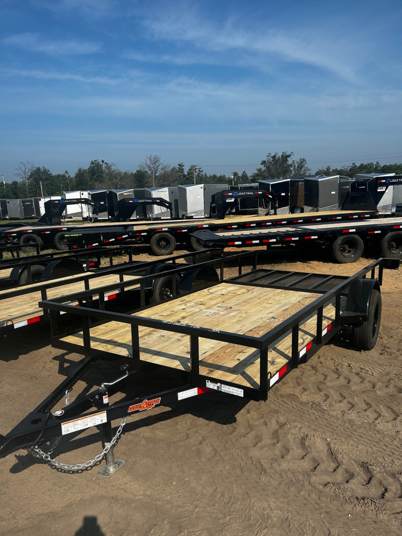 New 2025 Down 2 Earth Trailers 76X14 LANDSCAPE Utility Trailer