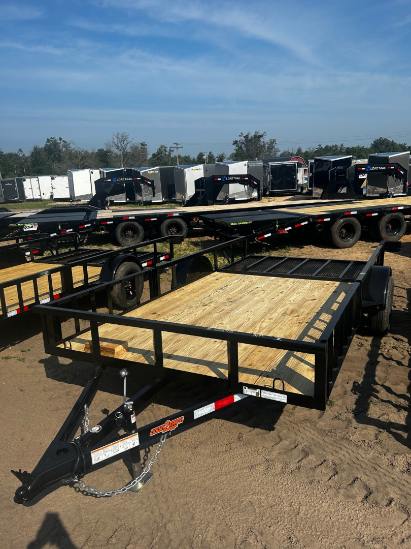 New 2025 Down 2 Earth Trailers 76X14 LANDSCAPE Utility Trailer