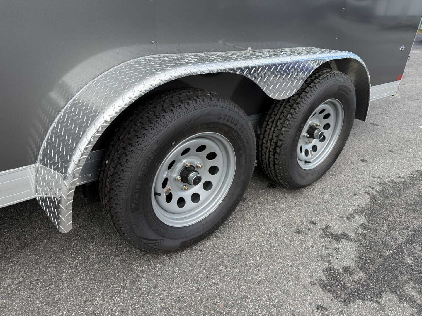 New TX7X16TA2 TEXAS TRAILERS 7' X 16' CARGO / ENCLOSED TRAILER W/ RAMP DOOR & SIDE DOOR