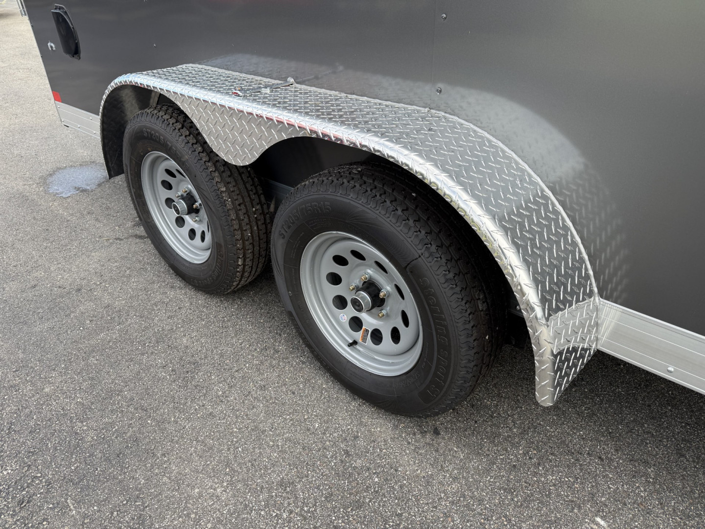 New TX7X16TA2 TEXAS TRAILERS 7' X 16' CARGO / ENCLOSED TRAILER W/ RAMP DOOR & SIDE DOOR