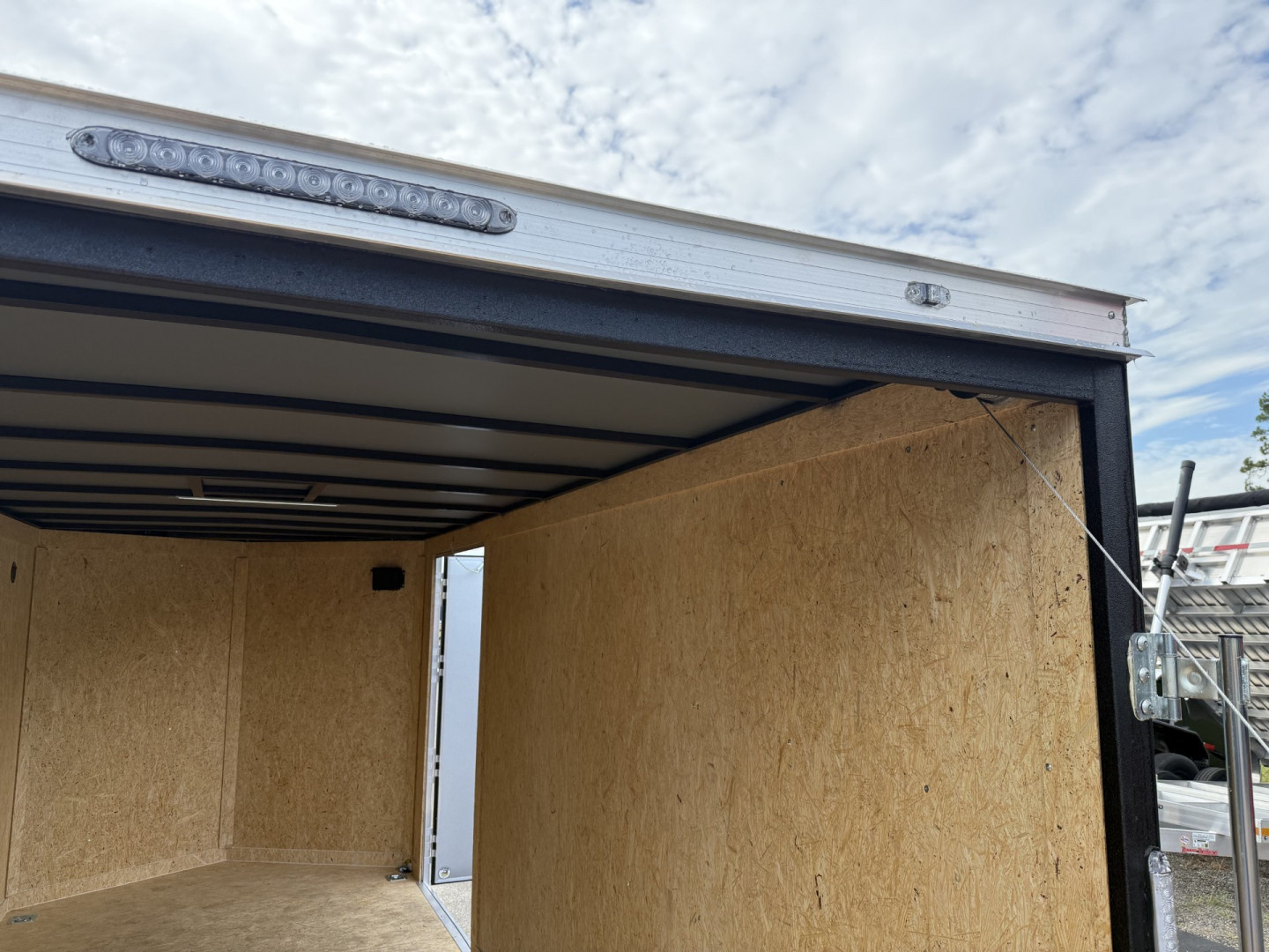 New TX7X16TA2 TEXAS TRAILERS 7' X 16' CARGO / ENCLOSED TRAILER W/ RAMP DOOR & SIDE DOOR