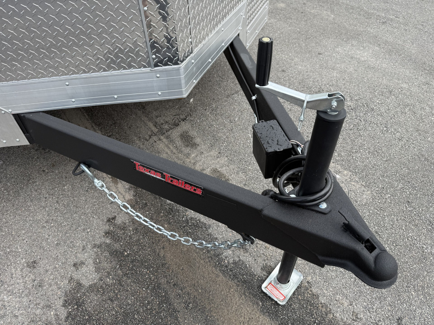 New TX7X16TA2 TEXAS TRAILERS 7' X 16' CARGO / ENCLOSED TRAILER W/ RAMP DOOR & SIDE DOOR