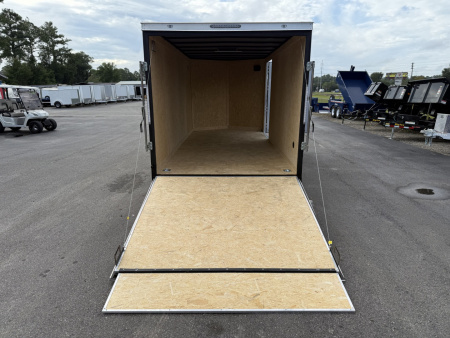 New TX7X16TA2 TEXAS TRAILERS 7' X 16' CARGO / ENCLOSED TRAILER W/ RAMP DOOR & SIDE DOOR