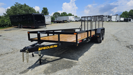 New 2025 Pequea Trailers 80X20TA Utility Trailer