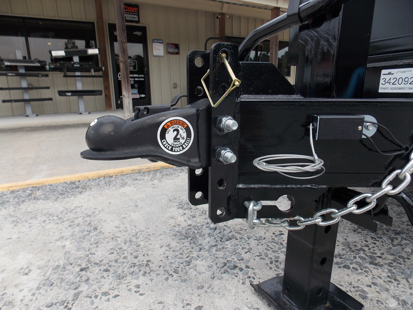 New 2025 Hawke Trailers FLPT-7K-7X16H Dump Trailer