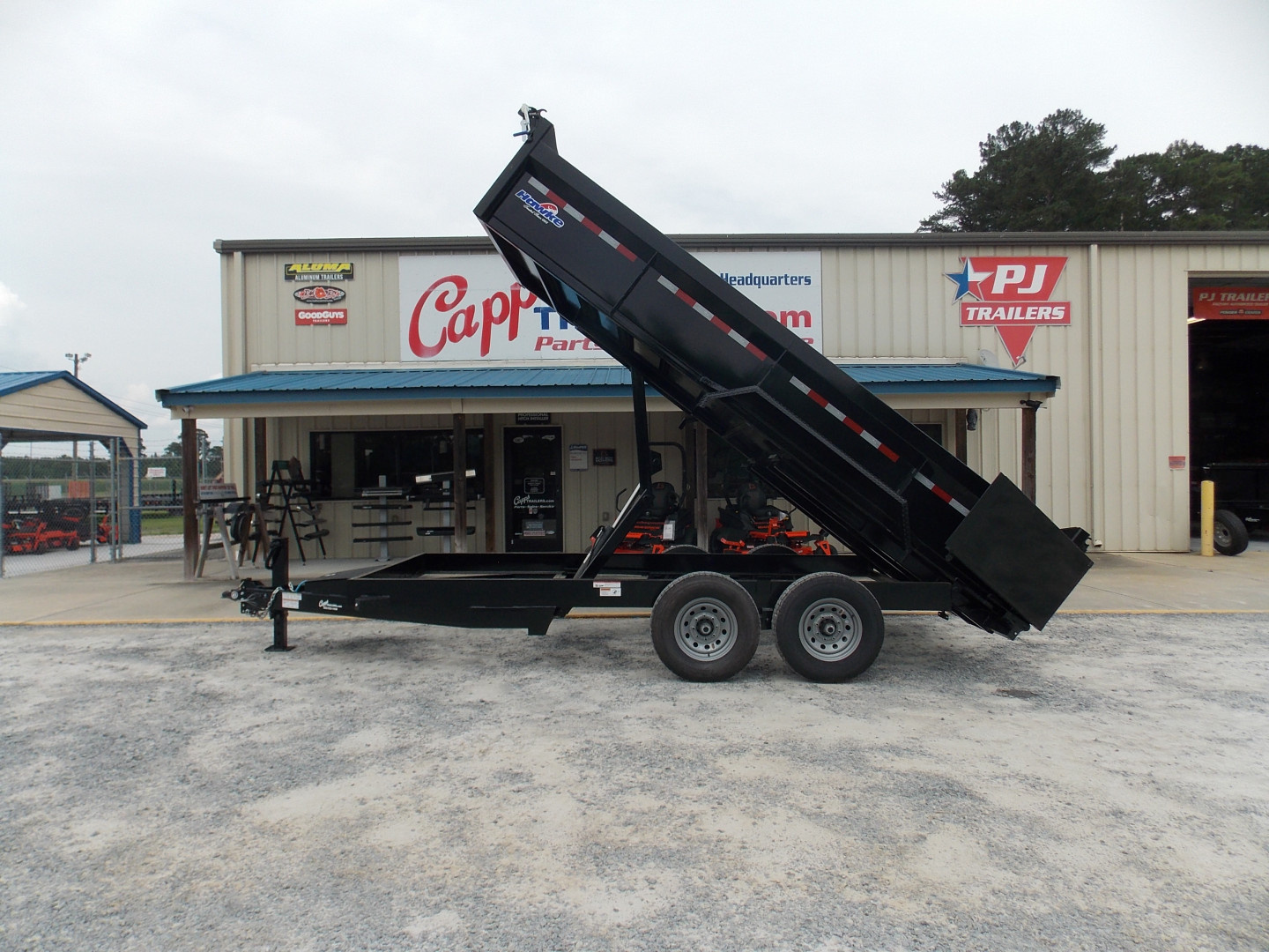 New 2025 Hawke Trailers FLPT-7K-7X16H Dump Trailer