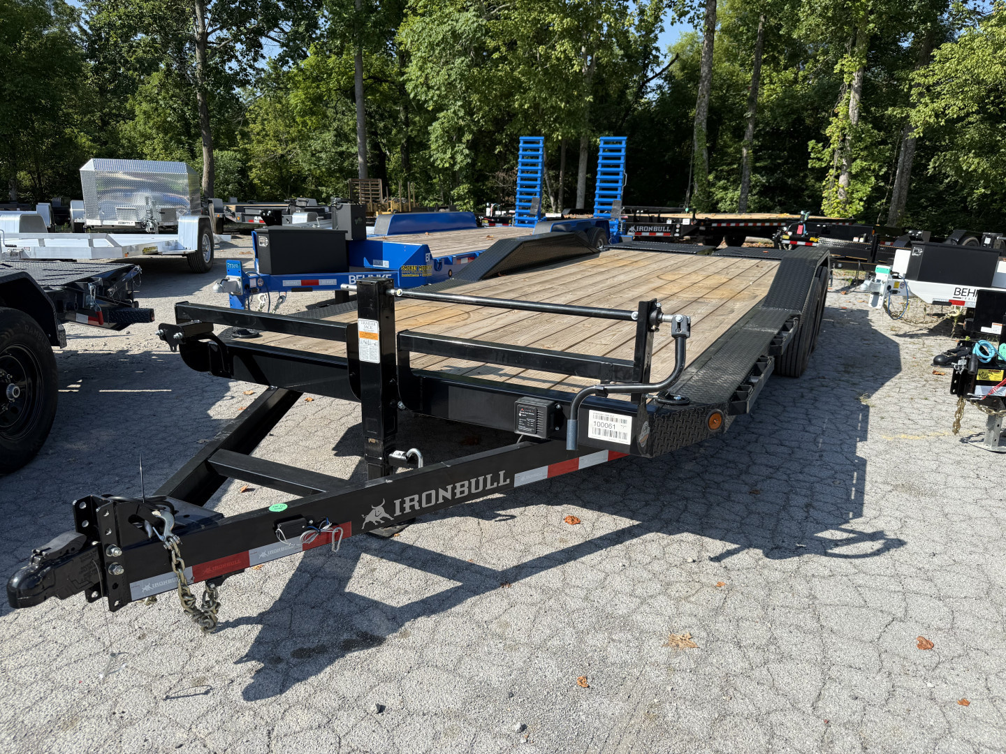 New 2026 Iron Bull ETB 16K 102X22 DRIVE OVER FENDERS Equipment Trailer