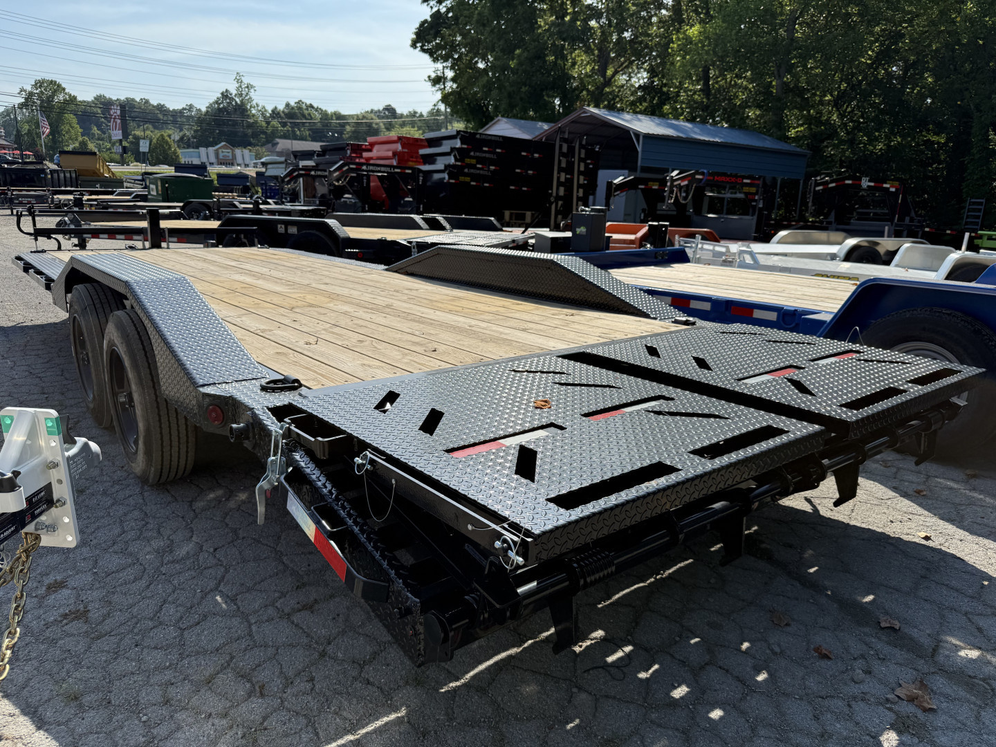 New 2026 Iron Bull ETB 16K 102X22 DRIVE OVER FENDERS Equipment Trailer