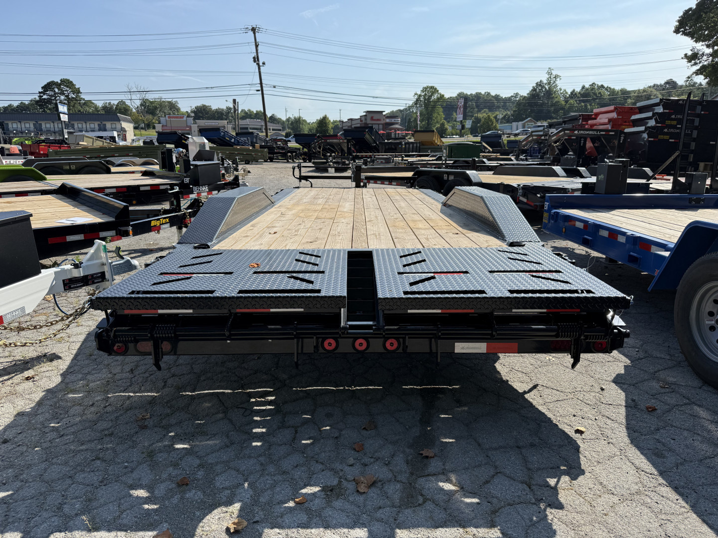 New 2026 Iron Bull ETB 16K 102X22 DRIVE OVER FENDERS Equipment Trailer