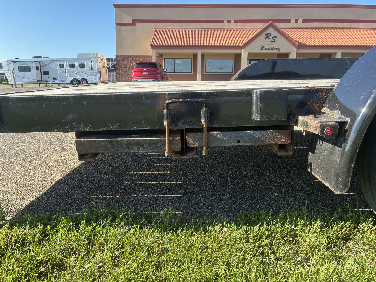 Used 2022 S&S Manufacturing 20' Flatbed Car Hauler