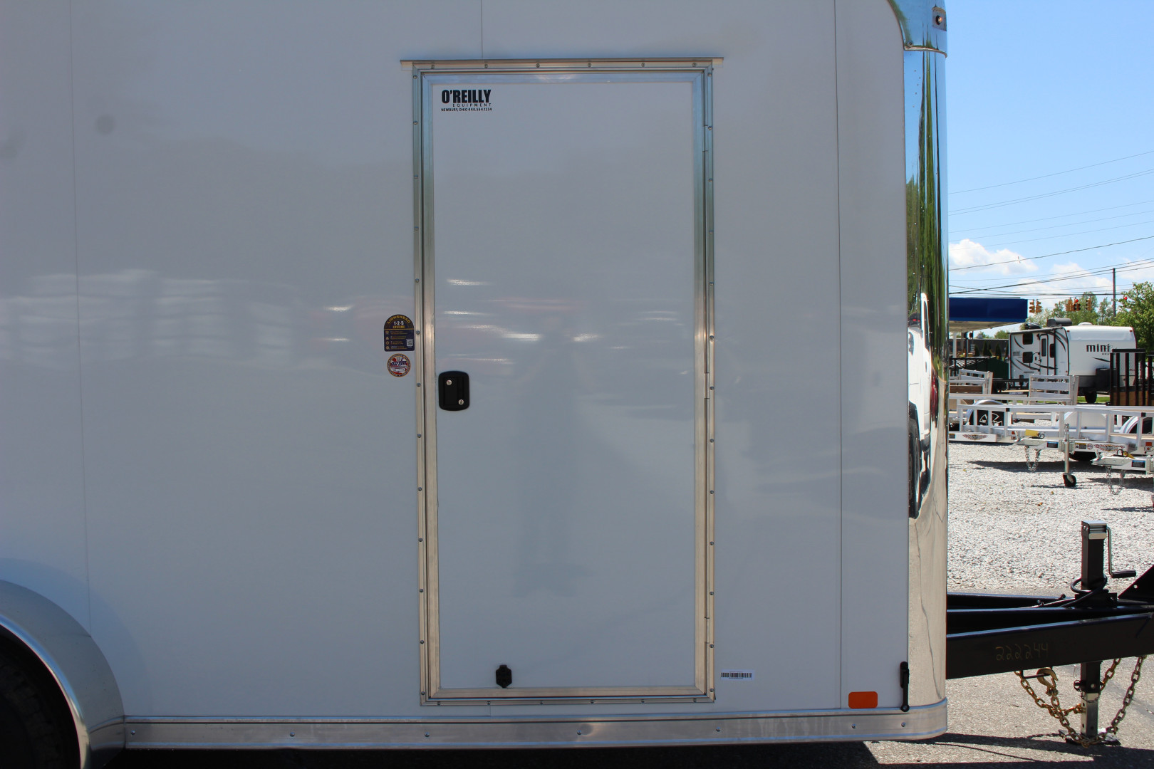 New 2025 United UXT Commercial Grade Cargo Trailer - 7 'x 18' - 7' Interior Height - Rear Ramp Door - Extended Tongue - 9900# GVW