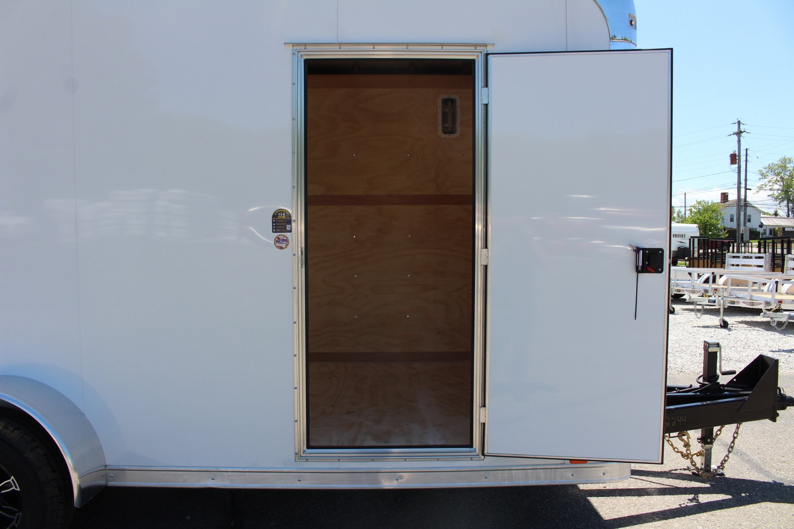 New 2025 United UXT Commercial Grade Cargo Trailer - 7 'x 18' - 7' Interior Height - Rear Ramp Door - Extended Tongue - 9900# GVW