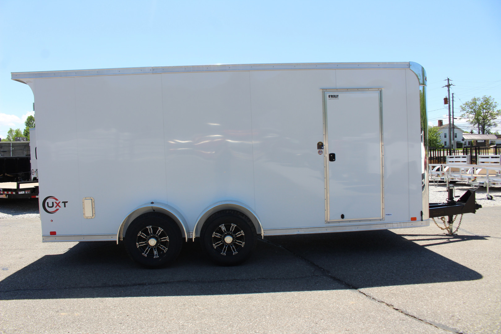 New 2025 United UXT Commercial Grade Cargo Trailer - 7 'x 18' - 7' Interior Height - Rear Ramp Door - Extended Tongue - 9900# GVW